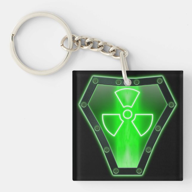 Radioactive Keychain (Front)
