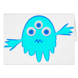Radioactive Little Monster Cards