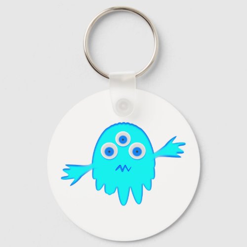 Radioactive Little Monster Keychain