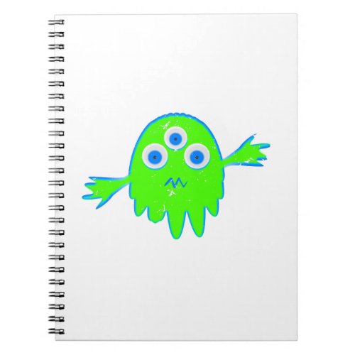 Radioactive Little Monster Notebook