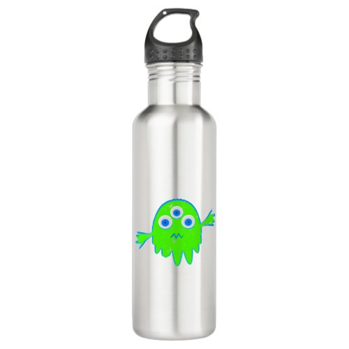 Radioactive Little Monster Stainless Steel Water Bottle