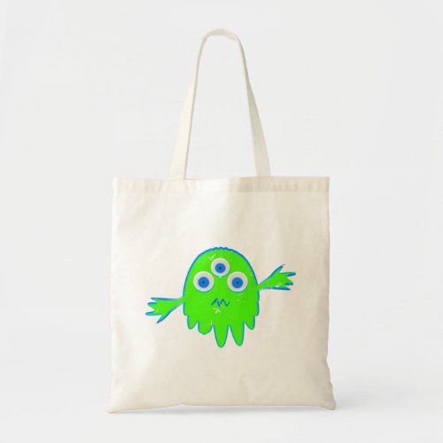 Radioactive Little Monster Tote Bag