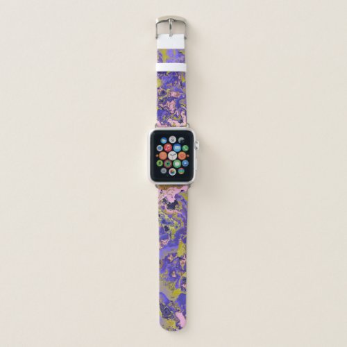 Radioactive Marble Apple Watch Band