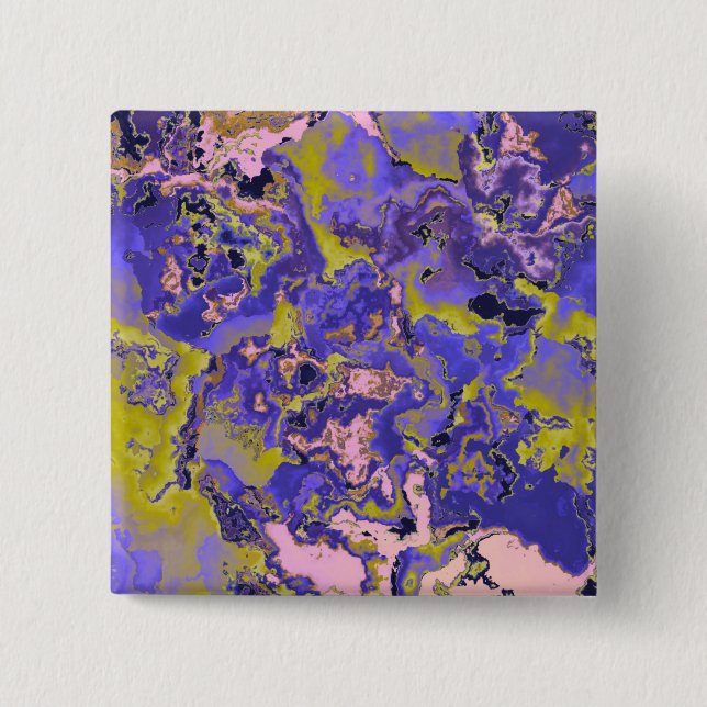 Radioactive Marble Button (Front)