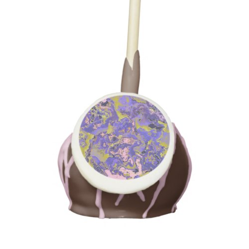 Radioactive Marble Cake Pops