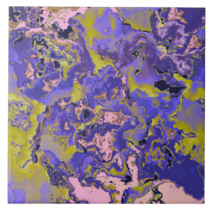 Radioactive Marble Ceramic Tile
