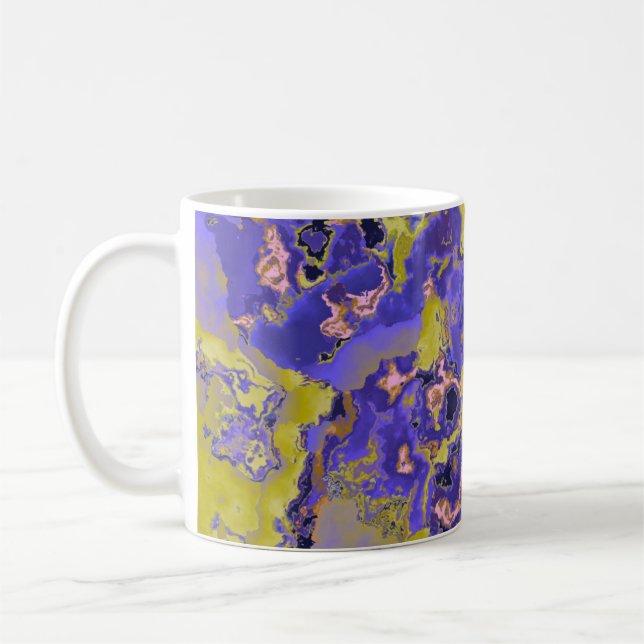 Radioactive Marble Coffee Mug (Left)