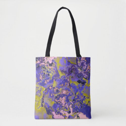 Radioactive Marble Tote Bag