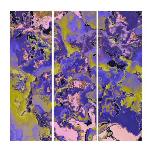 Radioactive Marble Triptych