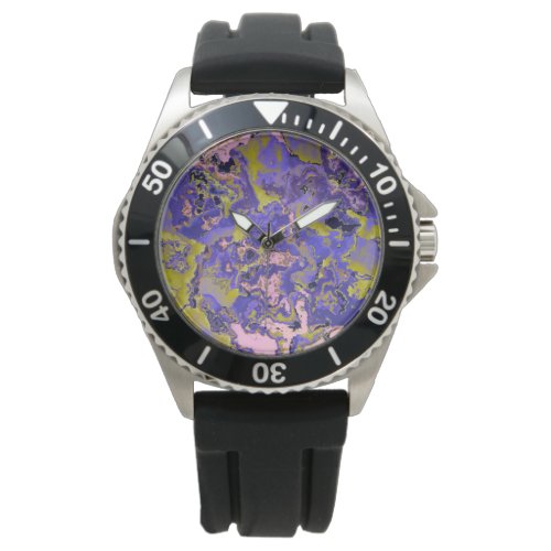 Radioactive Marble Watch