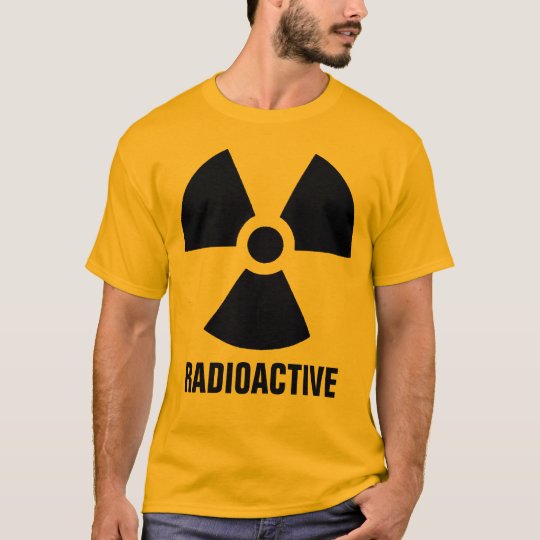 radioactive symbol t shirt