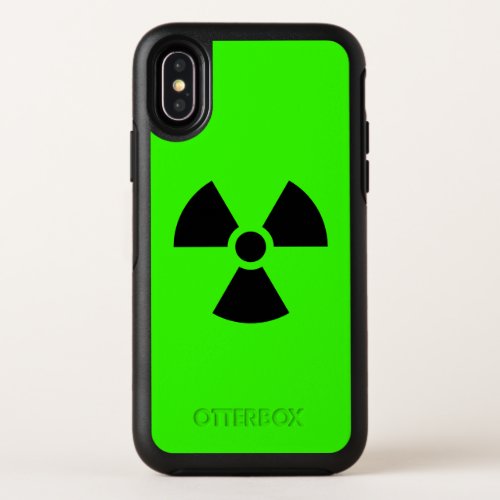 Radioactive OtterBox Symmetry iPhone X Case