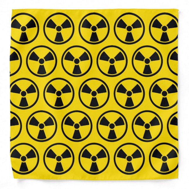 Radioactive Pattern Bandana (Front)