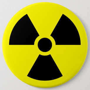 Radioactive Pinback Button