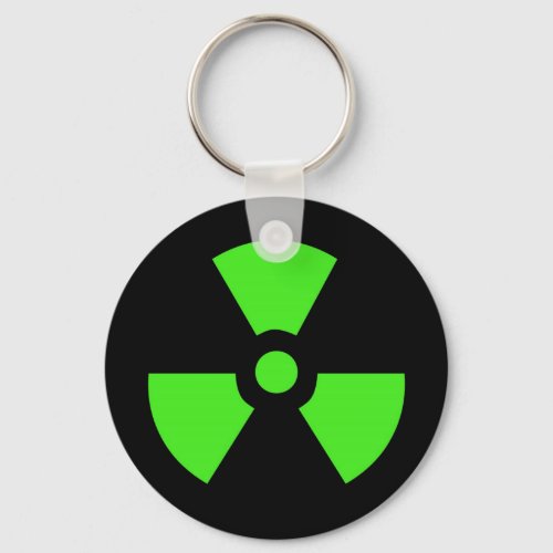 Radioactive_sign40 radioactive atom atomic nucl keychain