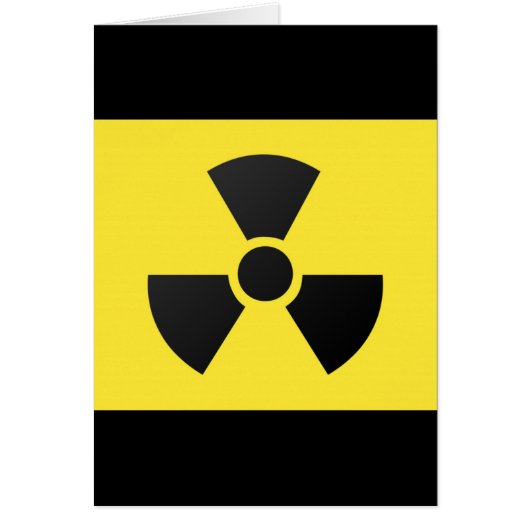Radioactive Sign Cards (Front)