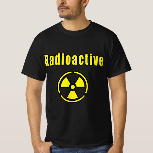 Radioactive Sign Symbol Nuclear T_Shirt