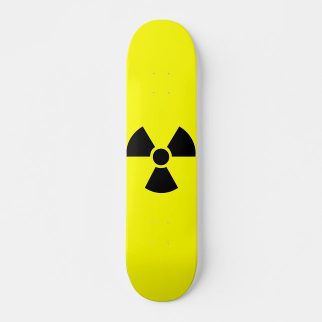Radioactive Skateboard Pro Deck (Front)