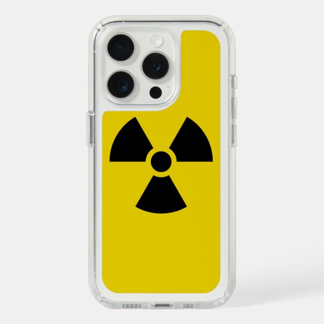 Radioactive Speck iPhone Case (Front (White Titanium))