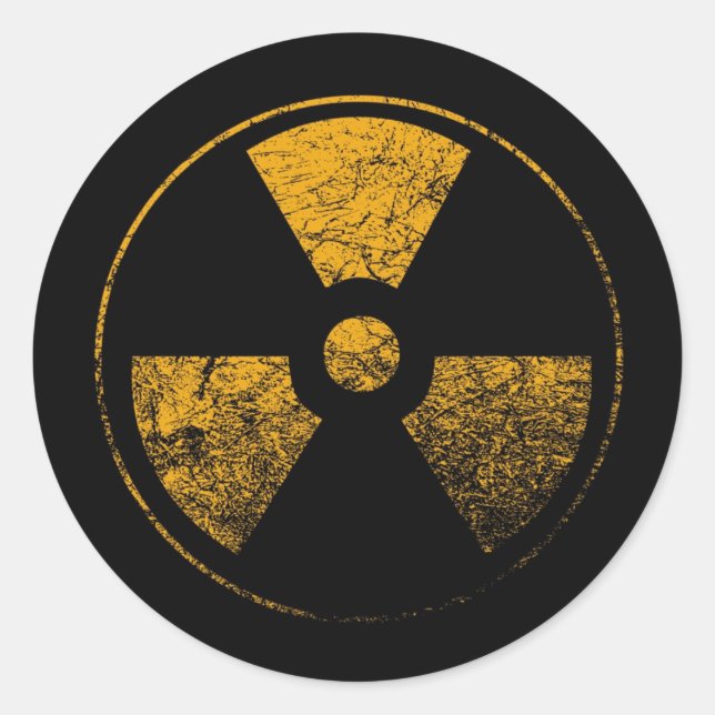 Radioactive - sticker (Front)