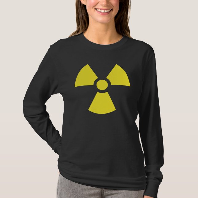 Radioactive Symbol Dark T-Shirts (Front)