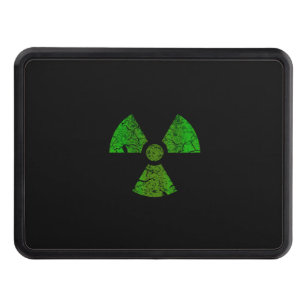 Radioactive Symbol Hitch Cover