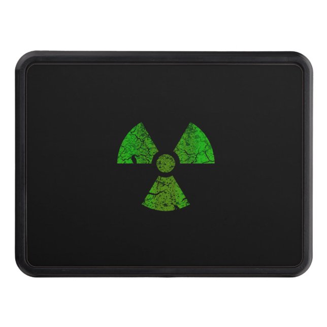 Radioactive Symbol Hitch Cover (Front)