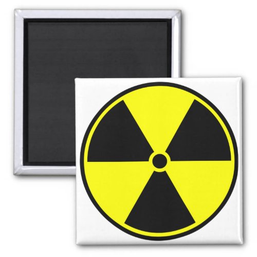 Radioactive Symbol Magnet