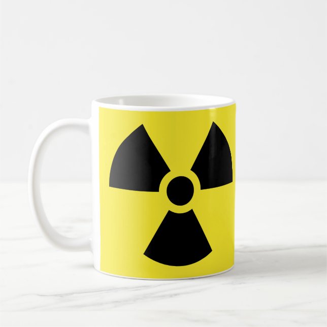Radioactive Symbol Mug (Left)