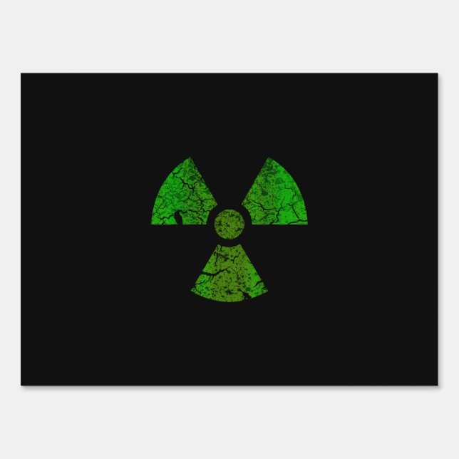 Radioactive Symbol Sign (Front)