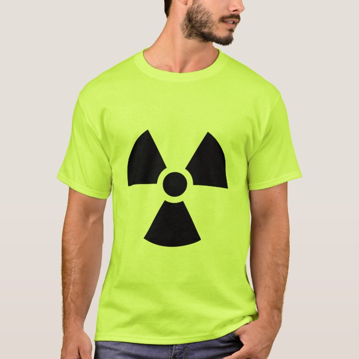 radioactive symbol t shirt