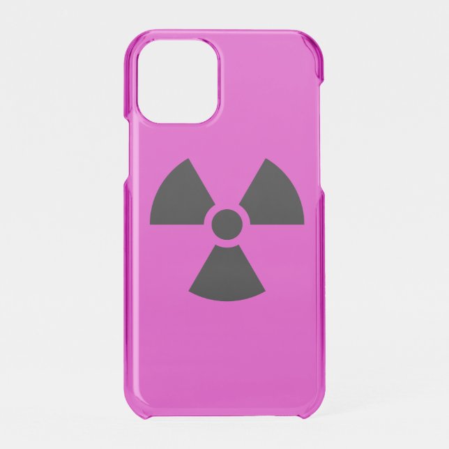 Radioactive Uncommon iPhone Case (Back)