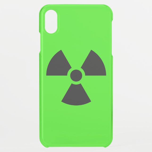 Radioactive Uncommon iPhone Case (Back)