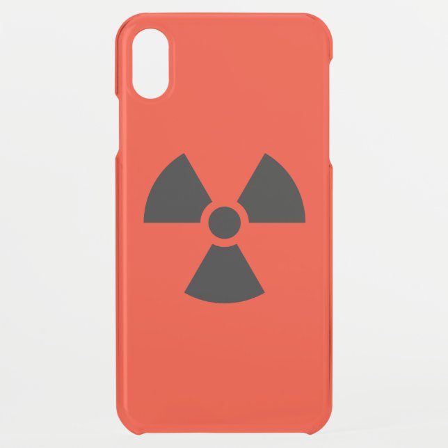 Radioactive Uncommon iPhone Case (Back)