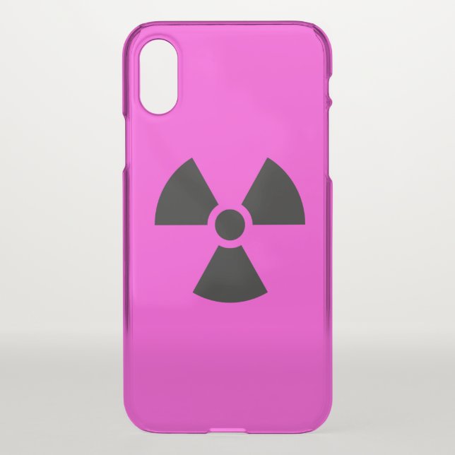 Radioactive Uncommon iPhone Case (Back)