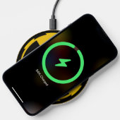 Radioactive Warning Symbol Wireless Charger (Phone)