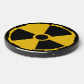 Radioactive Warning Symbol Wireless Charger (Front 2)
