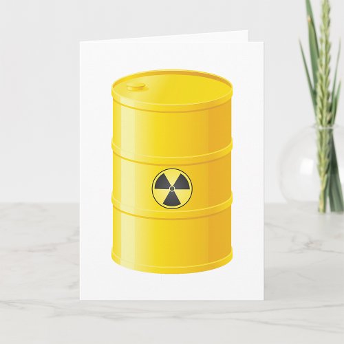 Radioactive Waste Greeting Cards