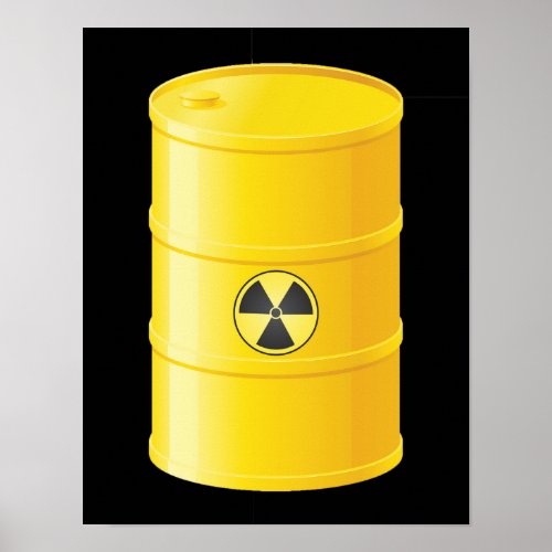 Radioactive Waste Poster