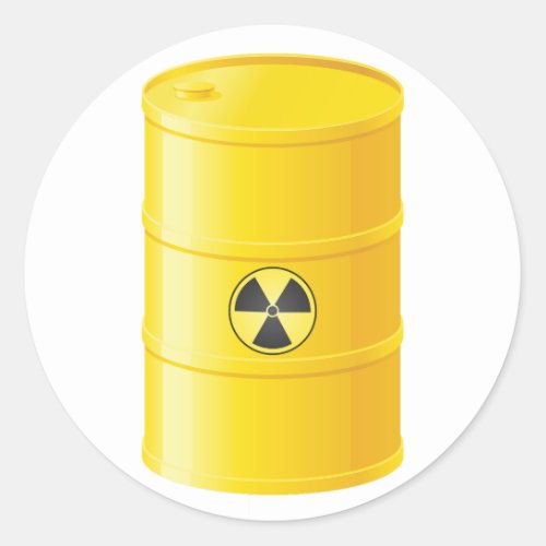 Radioactive Waste Stickers