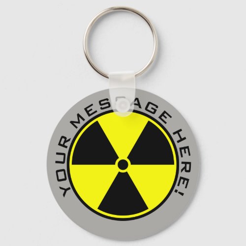 Radioactivity Keychain