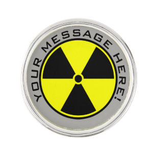 Radioactivity Lapel Pin