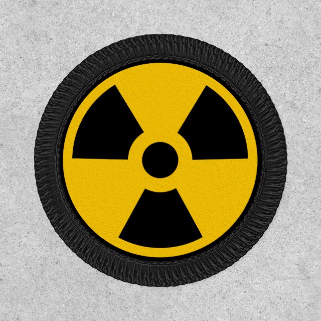 Radioactivity Warning Patch (Front)