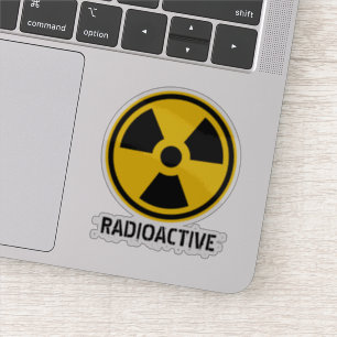 Radioactivity Warning Sticker