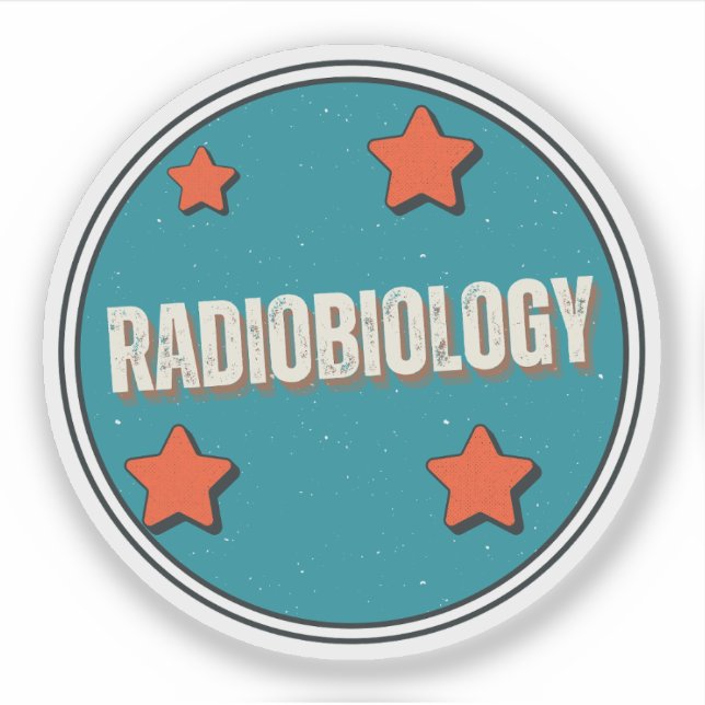 Radiobiology Sticker (Front)
