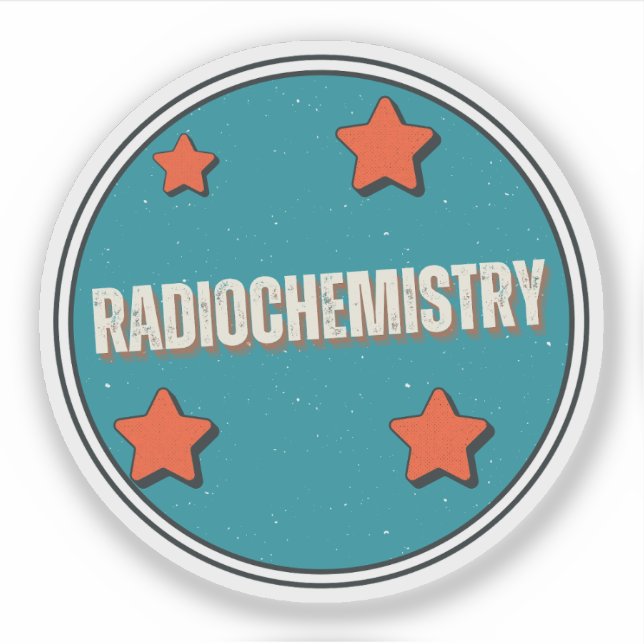 Radiochemistry Sticker (Front)