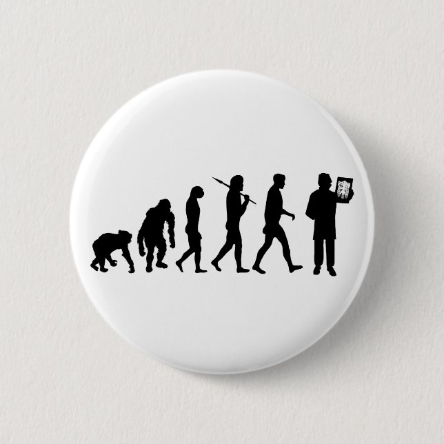 Radiographer Radiologist X-ray tees and gifts Button (Front)