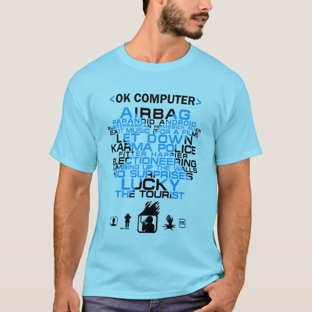 Radiohead - Ok Computer T-Shirt (Front)