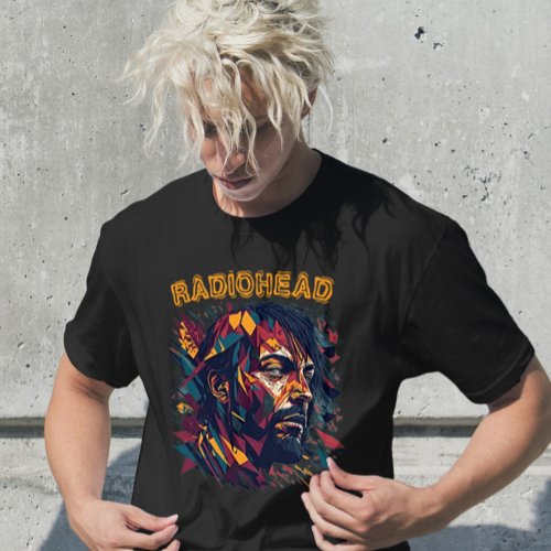 Radiohead _ Thom Yorke Graffiti T_Shirt