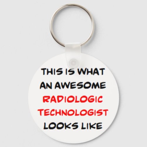 radiologic technologist awesome keychain